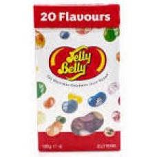 Jelly Belly Gourmet Jelly Beans 100g 20 Flavour box  - Carton of 12 - $4.30/Unit + GST